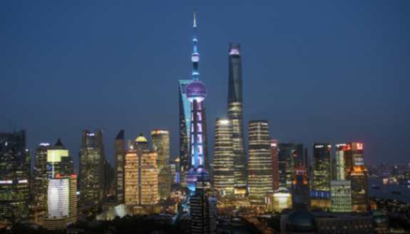上海大厦创造了中国创纪录的每平方英尺价格