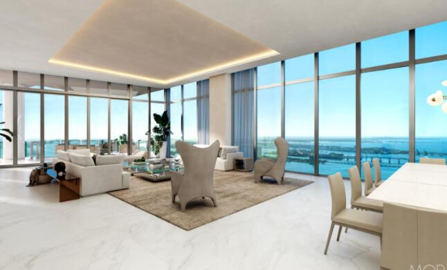 Guggenheim CIO斥资1,250万美元购买两座迈阿密顶层公寓