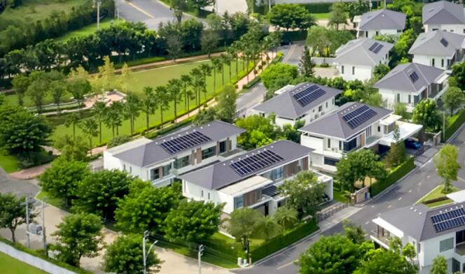 随着越来越多的开发商选择太阳能屋顶 泰国房地产市场走向绿色
