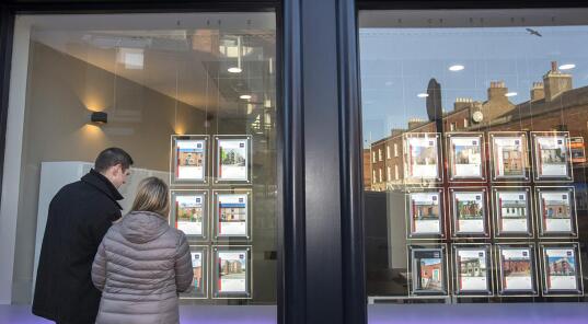 飙升的房地产价格意味着都柏林正在看到以100万欧元的价格出售房屋的热潮