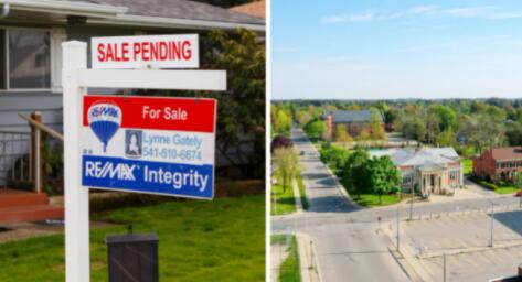 安大略省住房市场正在驱使人们搬到小城镇