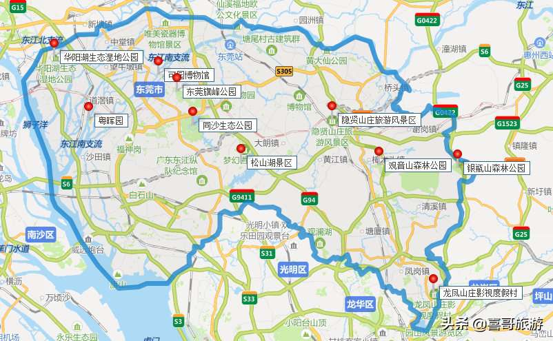 广东东莞十大景点自驾游，你去过哪一个？