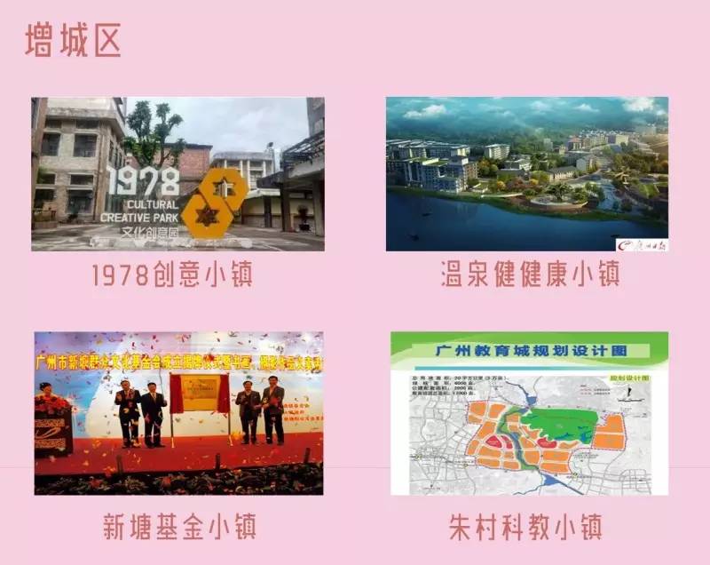 WOW~2020年，广州将有30个特色小镇！有你家附近的吗？