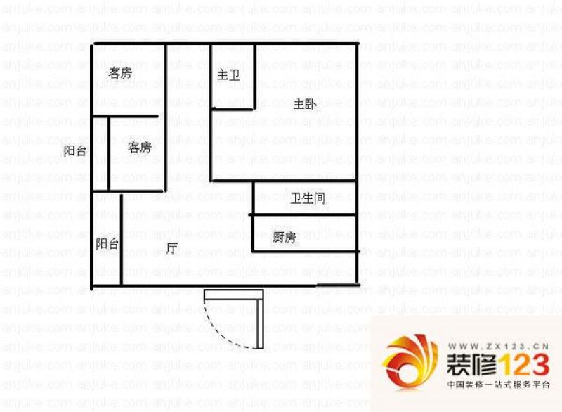 国奥村二期户型图_瑞城国际户型图_国瑞城三期户型图