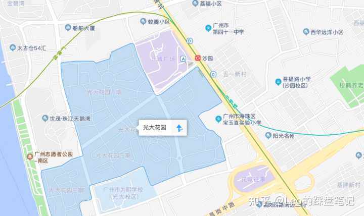 广州市光大花园 200多万的刚需盘，到700多万刚需改善都有覆盖