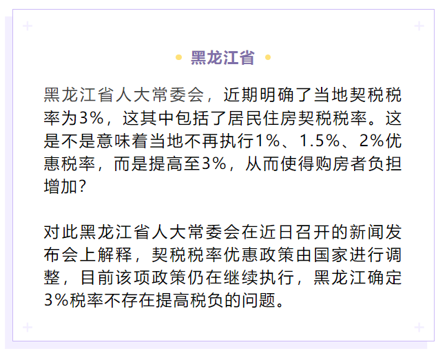 买房契税9月1日要上涨？